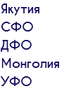 Якутия СФО ДФО Монголия УФО