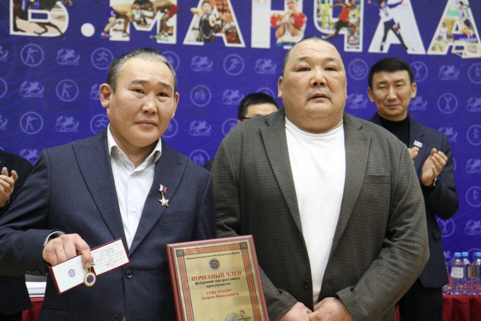 Герой России Андрей Григорьев избран вице-президентом Федерации мас-рестлинга Якутии