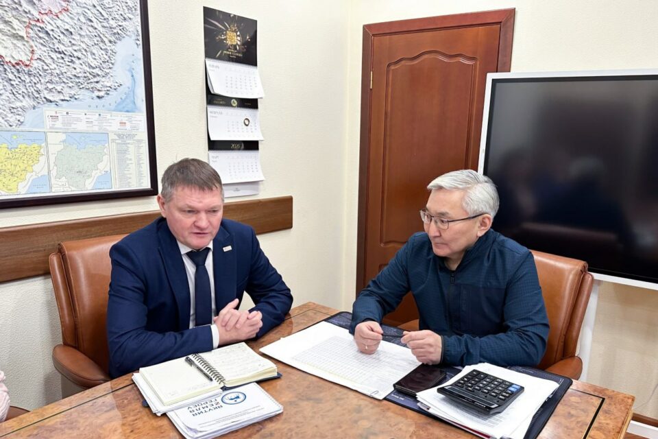 Курсант программы «Якутия – Земля героев» Ришат Аюпов проходит стажировку в Мирнинском районе