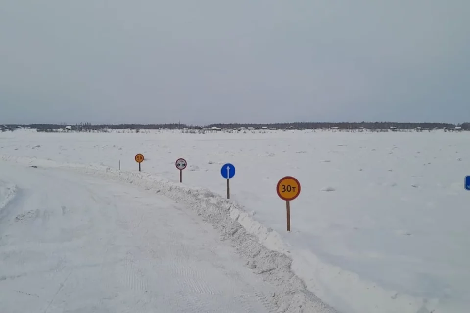 В Якутии возобновили проезд по зимнику Джебарики-Хая — Охотский-Перевоз