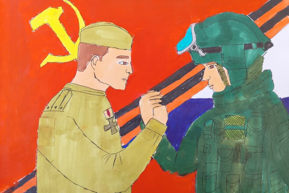Рисунки якутян участвуют в конкурсе Музея Победы