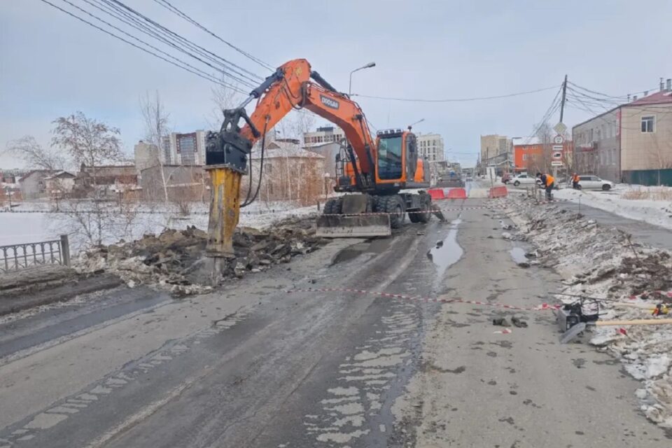 В Якутске открыли проезд по улице Дежнева