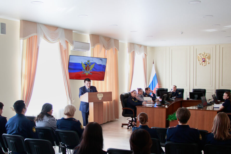 Представитель общества «Знание» провел в УФСИН лекцию «Российский народ – семья семей»
