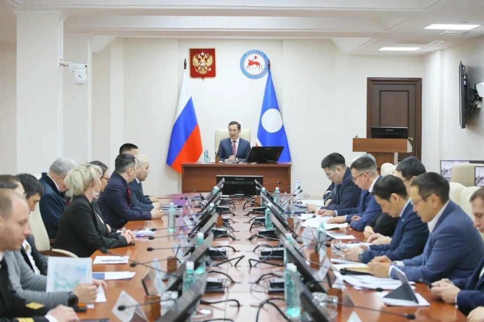 Айсен Николаев провёл первое заседание морского совета