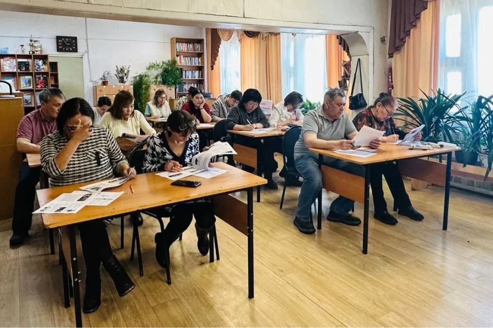 В Якутии ветераны СВО и их семьи написали «Диктант Победы»