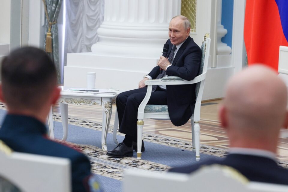 Герой России Игорь Юргин выступил на встрече с Путиным 