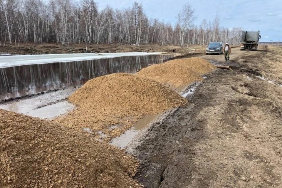 В Амгинском районе размыло участок дороги «Бетюн»