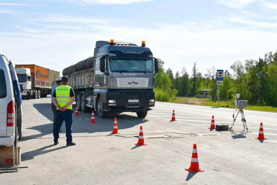 На трассе «Вилюй» заработал пункт весового контроля