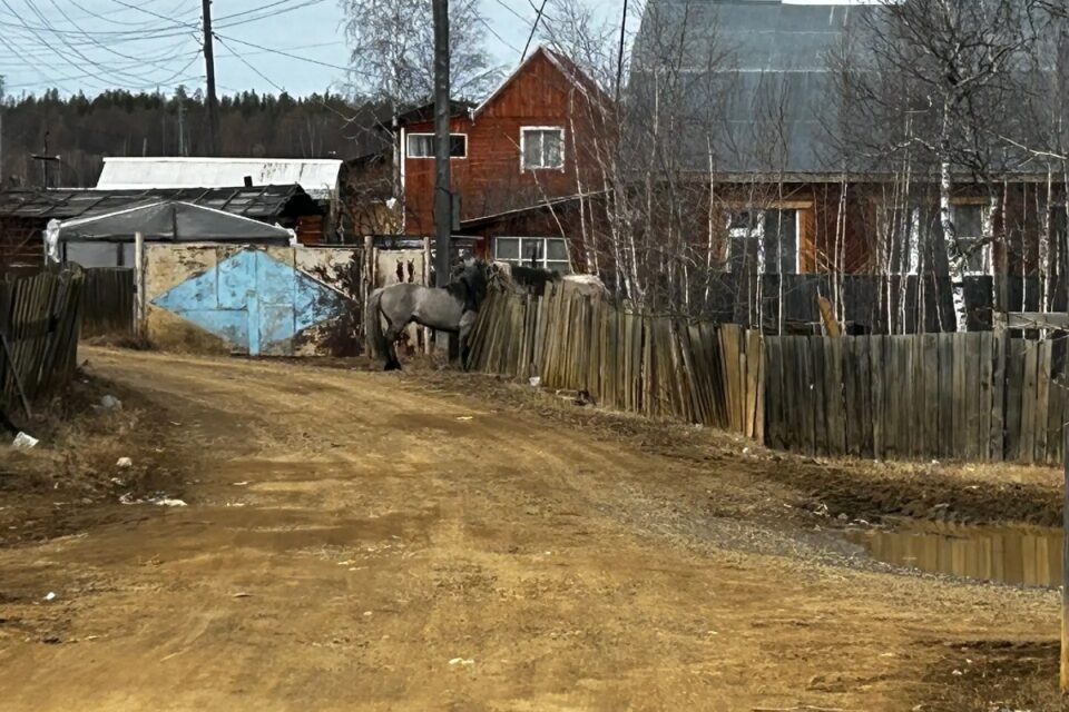 Вода ушла со всех дворов в Арылахе Мирнинского района