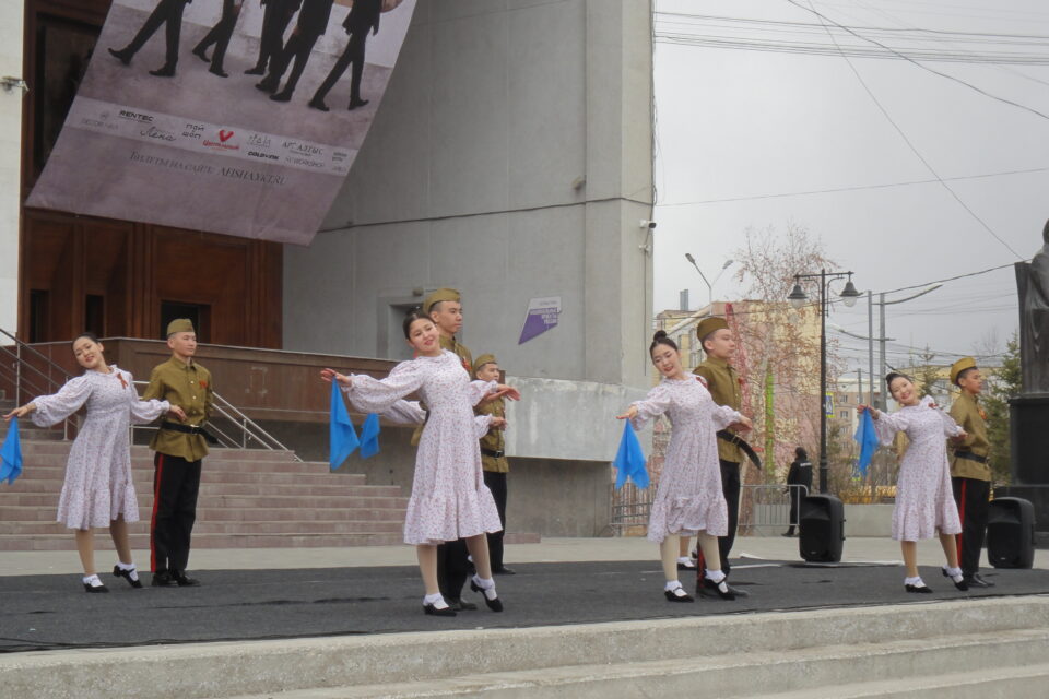 В Якутске состоялся концерт «Весна. Май. Победа»