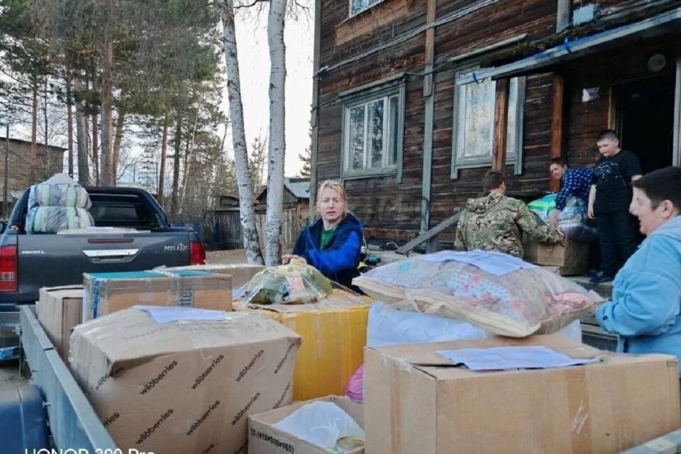 В Пеледуе начали раздавать гумпомощь пострадавшим от паводка