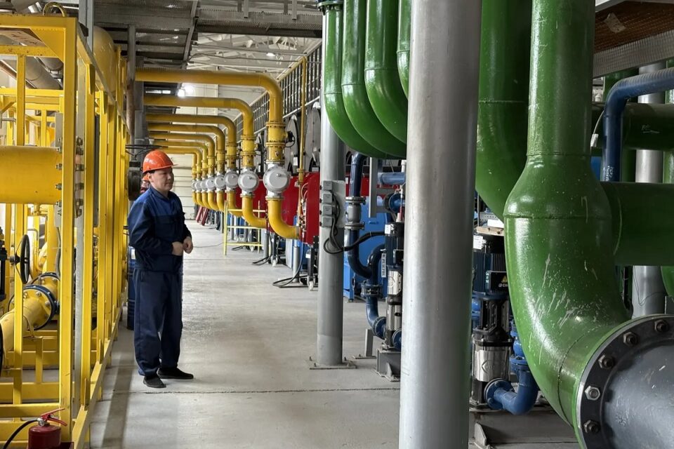 К новой котельной в микрорайоне Звездном в Якутске подключили 18 домов, школу и спорткомплекс