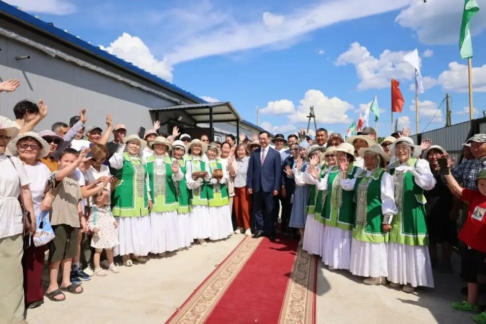 Новый молочный цех открылся в Амгинском районе