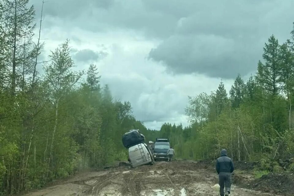 На трассе «Амга» ввели временное ограничение грузоподъемности