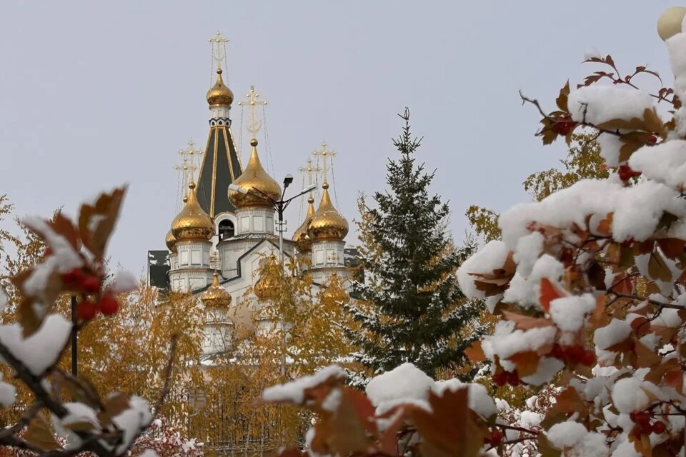 Снег, ветер и до -22: погода в Якутии 6 октября