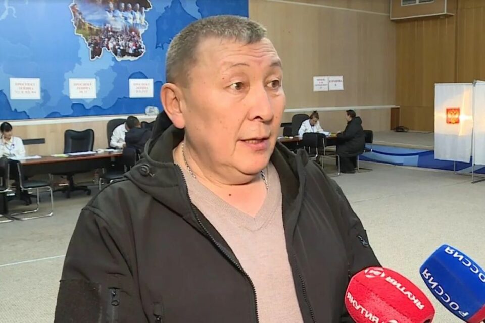 Герой России Александр Колесов проголосовал на выборах в Госдуму