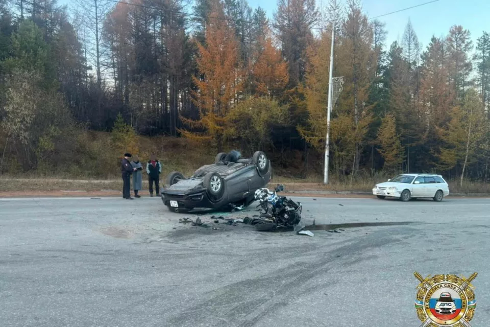 В Нерюнгринском районе в ДТП погиб мотоциклист