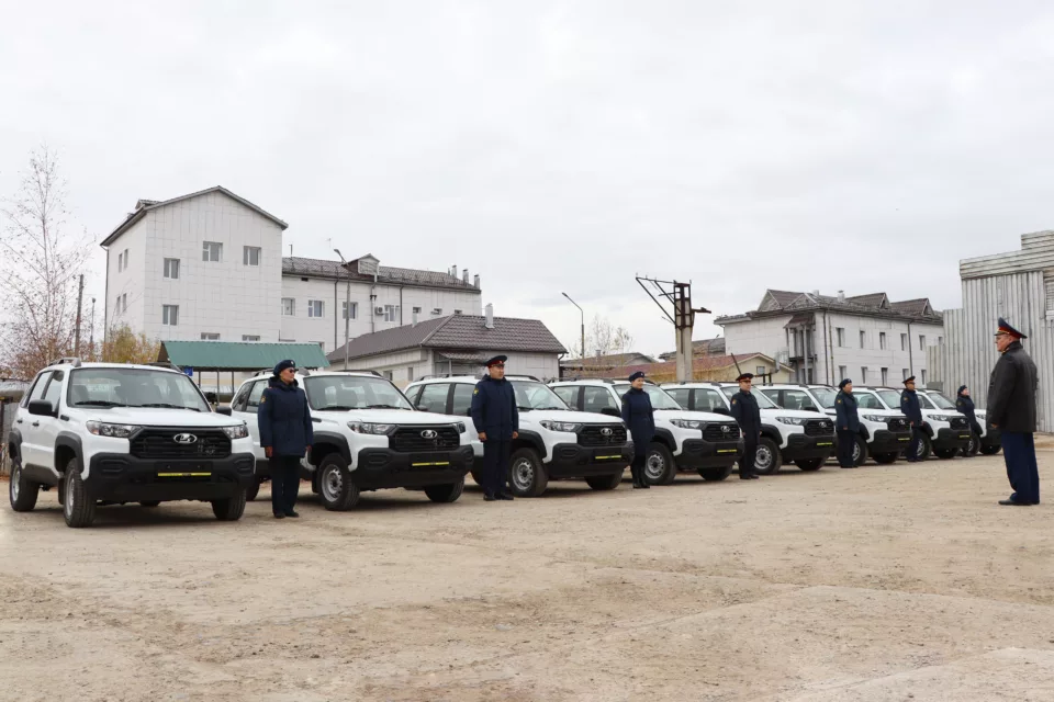 Новые служебные автомобили получило УФСИН Якутии